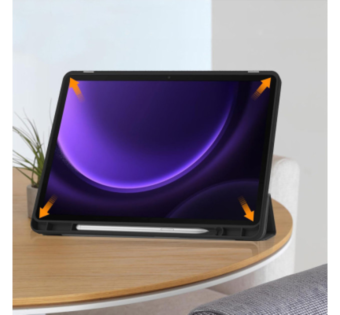 BeCover Чохол до планшета BeCover Flexible TPU Mate Samsung Tab S9 (SM-X710/SM-X716)/S9 FE (SM-X510/SM-X516B) 11.0" Black (712527)