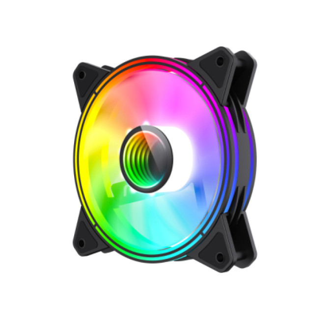 Gamemax Кулер до корпусу Gamemax FN-12Rainbow-Q-Infinity