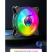 Gamemax Кулер до корпусу Gamemax FN-12Rainbow-Q-Infinity
