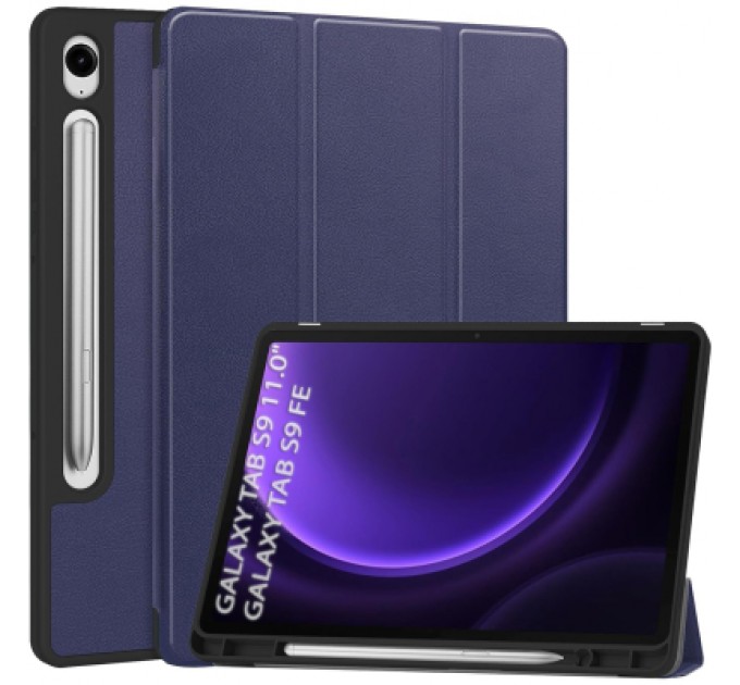 BeCover Чохол до планшета BeCover Flexible TPU Mate Samsung Tab S9 (SM-X710/SM-X716)/S9 FE (SM-X510/SM-X516B) 11.0" Deep Blue (712528)