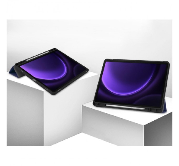 BeCover Чохол до планшета BeCover Flexible TPU Mate Samsung Tab S9 (SM-X710/SM-X716)/S9 FE (SM-X510/SM-X516B) 11.0" Deep Blue (712528)