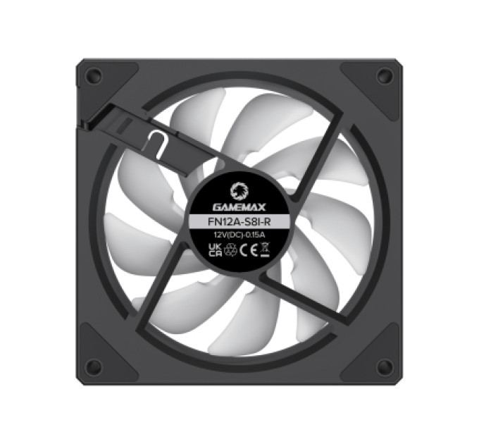 Gamemax Кулер до корпусу Gamemax FN12A-S8I-R