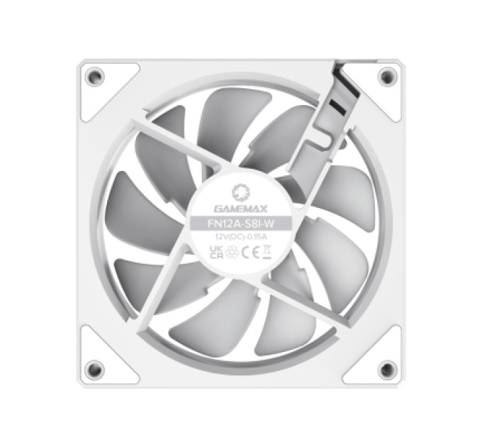 Gamemax Кулер до корпусу Gamemax FN12A-S8I-W