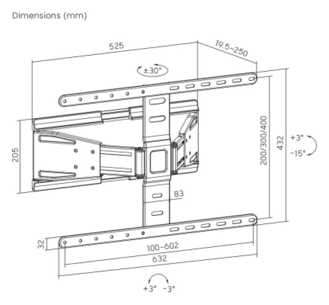 UniBracket Кронштейн UniBracket Slim64