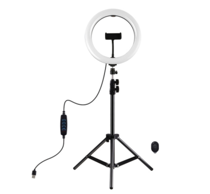 Puluz Набір блогера Puluz Ring USB LED lamp PKT3069B 10.2" + tripod 1.1 м (PKT3069B)