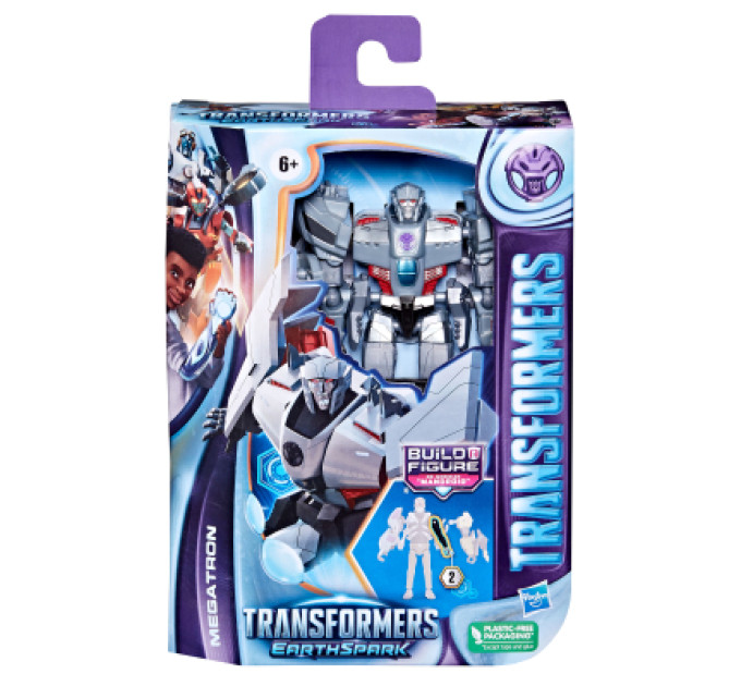 Hasbro Трансформер Hasbro Transformers EarthSpark Deluxe Мегатрон (F6231_F6733)