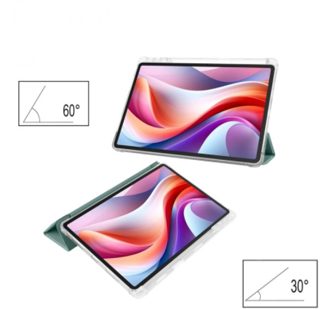 BeCover Чохол до планшета BeCover Soft Edge Lenovo Tab M11 (2024) TB-TB330FU/Xiaoxin Pad 11 (2024) 11" Dark Green (712540)