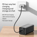 ATRIA Батарея універсальна Atria 20000mAh, 65W, PD2.0, QC (WPD-65)