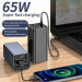 ATRIA Батарея універсальна Atria 20000mAh, 65W, PD2.0, QC (WPD-65)