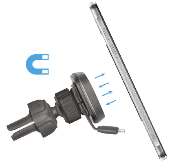 Defender Універсальний автотримач Defender CH-129 магніт, на решітку вентиляції (29129)