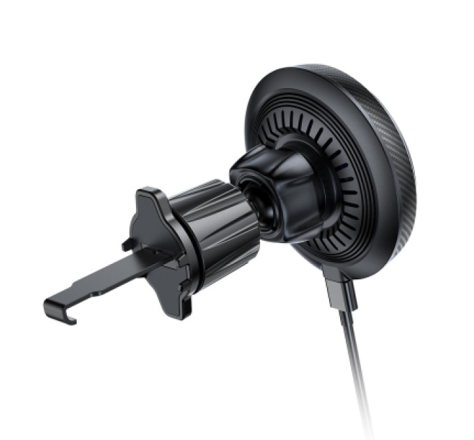ColorWay Універсальний автотримач ColorWay MagSafe 360° Air Vent 15W Black (CW-CHMW041Q-BK)
