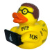 Funny Ducks Іграшка для ванної Funny Ducks Качка Програміст (1333)