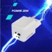 Canyon Зарядний пристрій Canyon CU20AC GaN 20W 1xPD 1xQC EU White (CNS-CUW20AC)