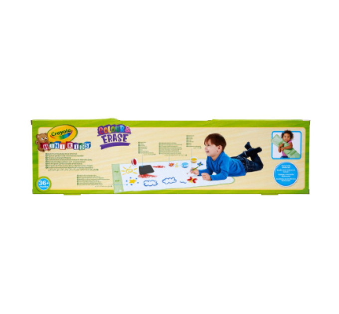 Crayola Набір для творчості Crayola Mini Kids Багаторазовий килимок для малювання, з фарбами (81-1528)