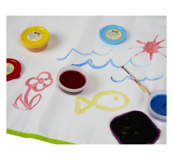 Crayola Набір для творчості Crayola Mini Kids Багаторазовий килимок для малювання, з фарбами (81-1528)