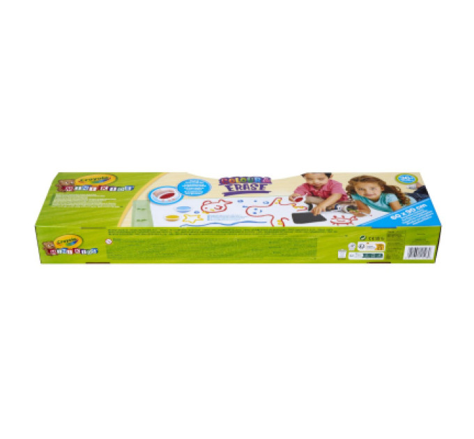 Crayola Набір для творчості Crayola Mini Kids Багаторазовий килимок для малювання, з фарбами (81-1528)