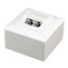Cablexpert Розетка MWS-2S6-01, з мережевим роз'ємамі категорії 6