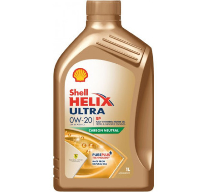 Shell Моторна олива Shell Helix Ultra AH 0W-20, 1л (74100)