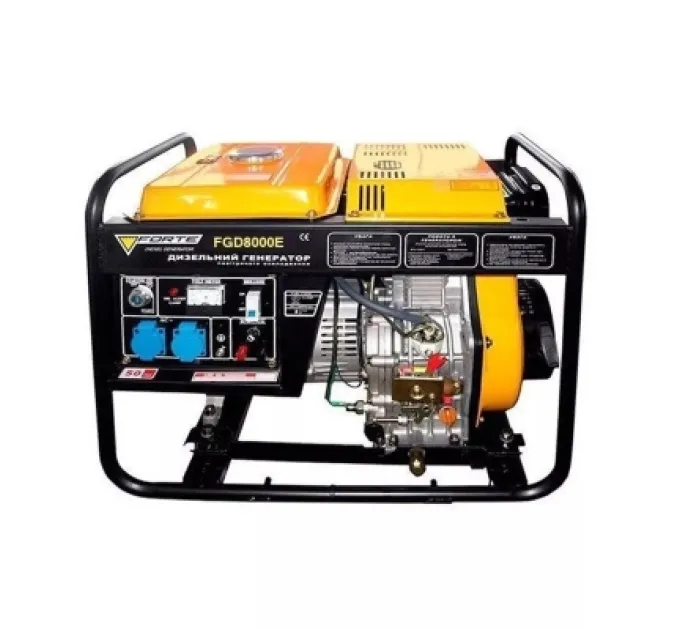 Forte Генератор Forte дизельний FGD8000E 6kW (63491)