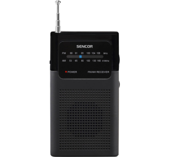 Sencor Портативний радіоприймач Sencor SRD 1100 Black (35049372)
