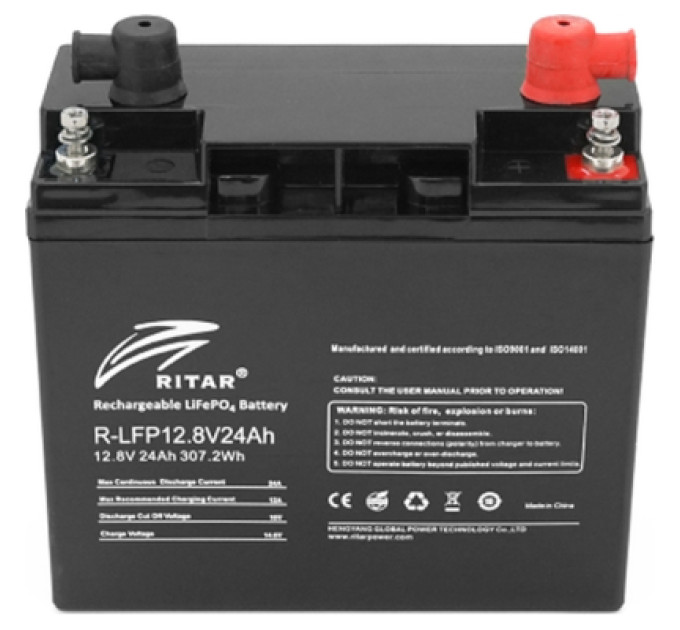 Ritar Батарея LiFePo4 Ritar R-LFP 12.8V 24Ah