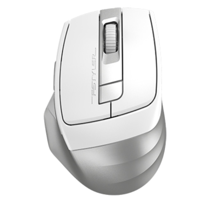 A4Tech Миша бездротова A4Tech Fstyler FB35C (Icy White),  USB, колір крижано-білий
