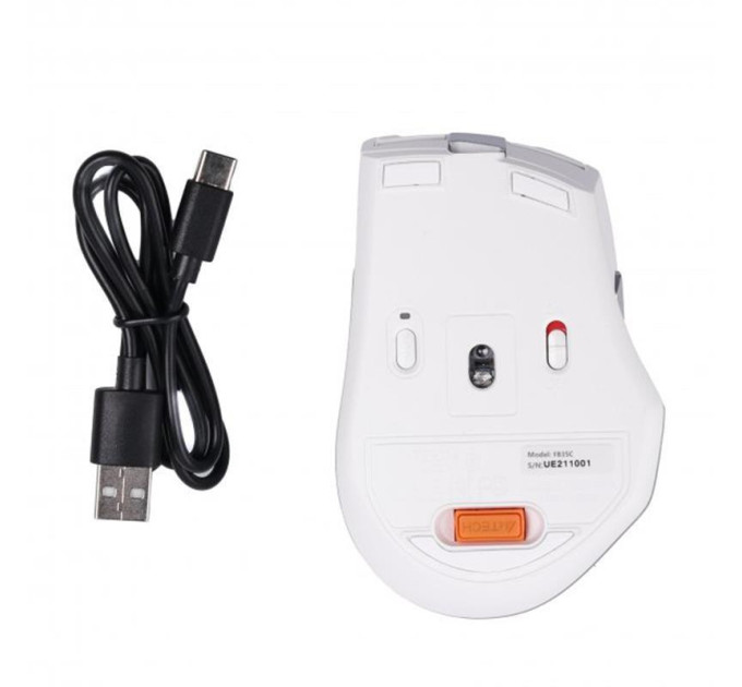 A4Tech Миша бездротова A4Tech Fstyler FB35C (Icy White),  USB, колір крижано-білий