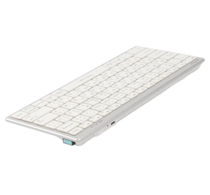 A4Tech Клавіатура A4-Tech Fstyler FBX51C бездротовa, біла