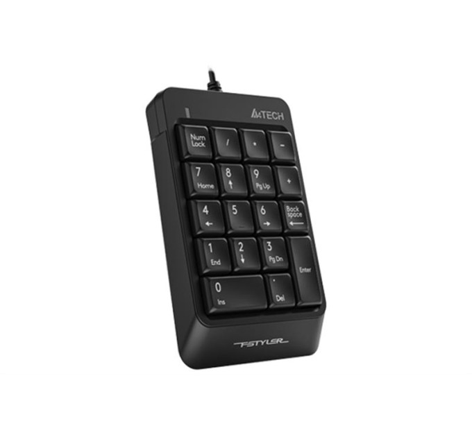 A4Tech Клавіатура цифрова A4-Tech FK13P, чорна, USB