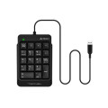 A4Tech Клавіатура цифрова A4-Tech FK13P, чорна, USB