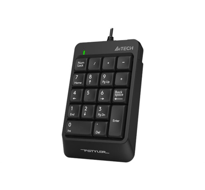 A4Tech Клавіатура цифрова A4-Tech FK13P, чорна, USB