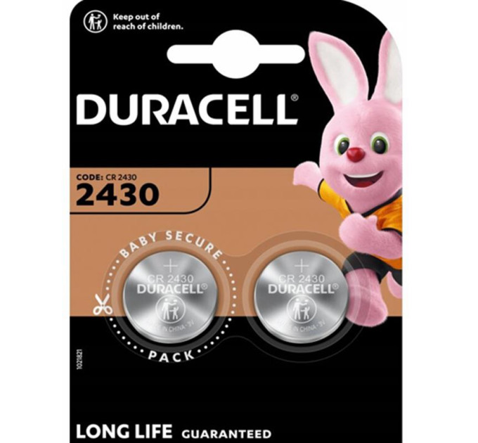 Duracell Батарейка Duracell DL 2430 BL 2шт