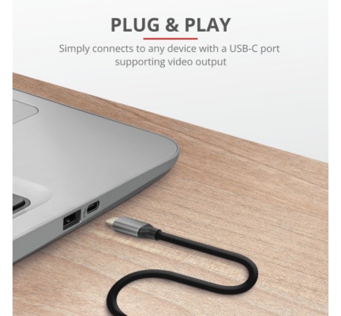 Trust Перехідник Trust Calyx USB-C to HDMI Adapter Cable (23332_TRUST)