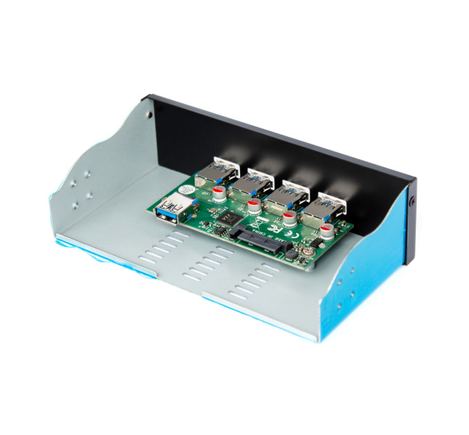 Frime USB-хаб Frime USB 3.1 4 x type A VL820 Black (ECF-FP4xTA.53)