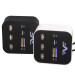 Frime Концентратор USB 2.0 Frime 3хUSB2.0, SD, MS, TF Black (FHC-AllinOne3p2B)