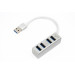 Frime Концентратор USB Frime 4хUSB3.0 Silver (FH-30520)