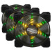Frime Набор Frime RGB-вентиляторов + Fun hub + ДУ Frime Iris Flicker KIT (IRISFLICKERKIT), 120х120х25, 6-pin