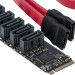 Frime Контролер Frime (ECF-M2.Mto5SATAIII) M2-5хSata III