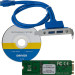 Frime Плата розширення Frime (ECF-M2.M&Bto2USB3) M2-2xUSB3.0, NEC720201