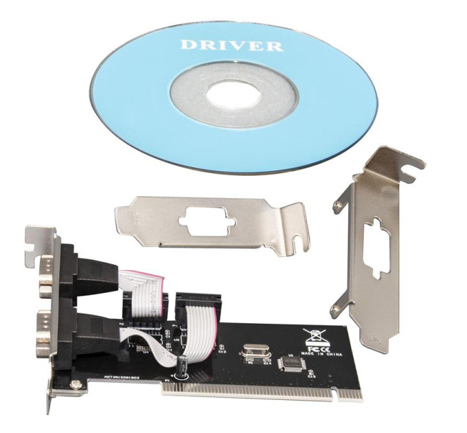 Frime Контролер Frime WCH351 (ECF-PCIto2SWCH351.LP) PCI-2xRS232