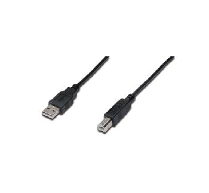 Digitus Кабель для принтера USB 2.0 AM/BM 1.8m Digitus (AK-300102-018-S)