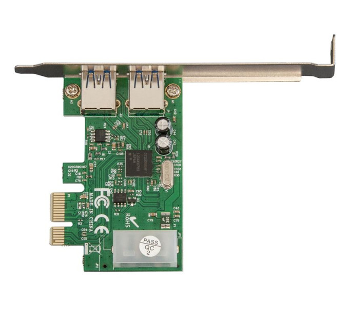 Frime Контролер Frime NEC720200F1 (ECF-PCIEtoUSB003.LP) PCI-E-2xUSB3.0