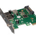 Frime Контролер Frime NEC720202 (ECF-PCIEtoUSB007.LP) PCI-E-2xUSB3.0+USB3.0 Type-C