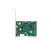 Frime Плата розширення Frime PCI-E to USB3.2 Gen2 TYPE-A+C (1+1 порти) ASM3142 (ECF-PCIEtoUSB011.LP)