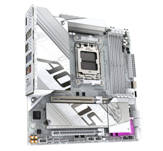GIGABYTE Материнська плата GIGABYTE B850M A ELT WF6E ICE (B850M AORUS ELITE WIFI6E ICE)