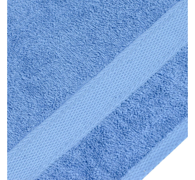 Home Line Рушник Home Line махровий бордюрний (синій) 400 гр/м2, 70х140 см (181798)