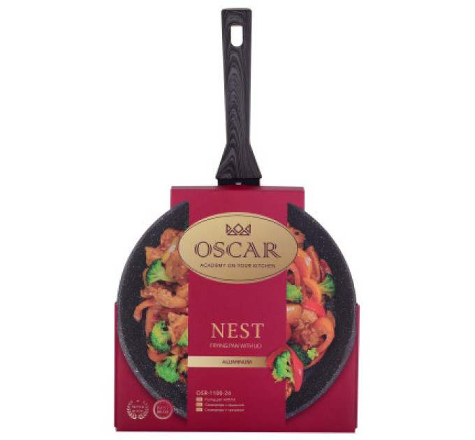 Oscar Сковорода Oscar Nest з кришкою 28 см (OSR-1100-28)