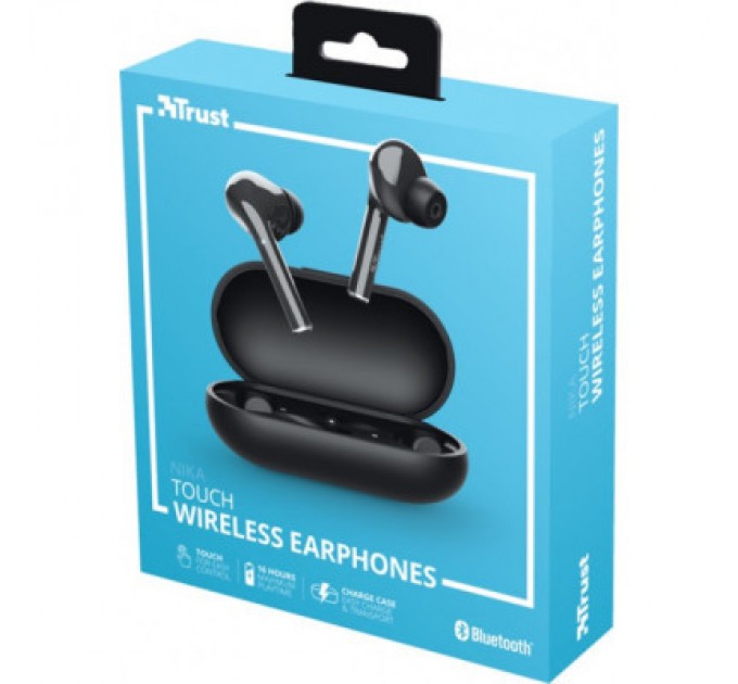 Trust Навушники Trust Nika Touch True Wireless Black (23554)