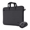 Trust Сумка для ноутбука Trust 16" BOLOGNA Slim Eco + Mouse, Set black (24988)