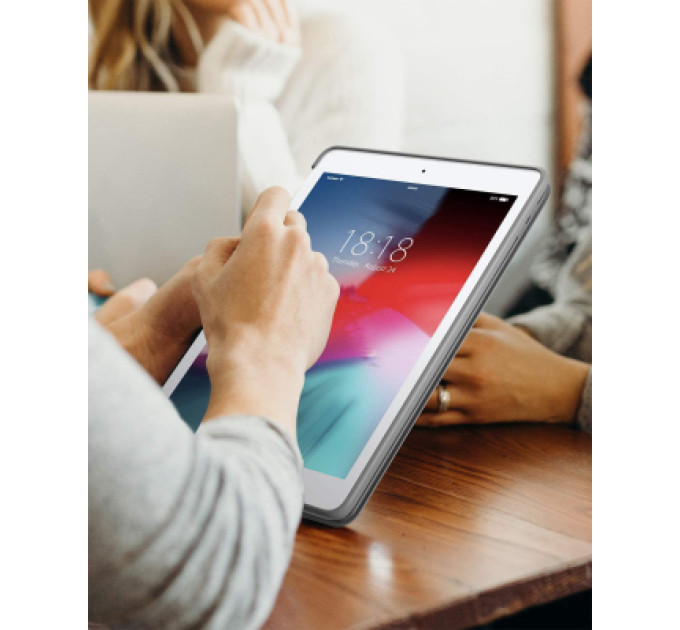 BeCover Чохол до планшета BeCover Tri Fold Soft TPU Silicone Apple iPad 9.7 2017/2018 A1822/A1823/A1893/A1954 Gray (706879)